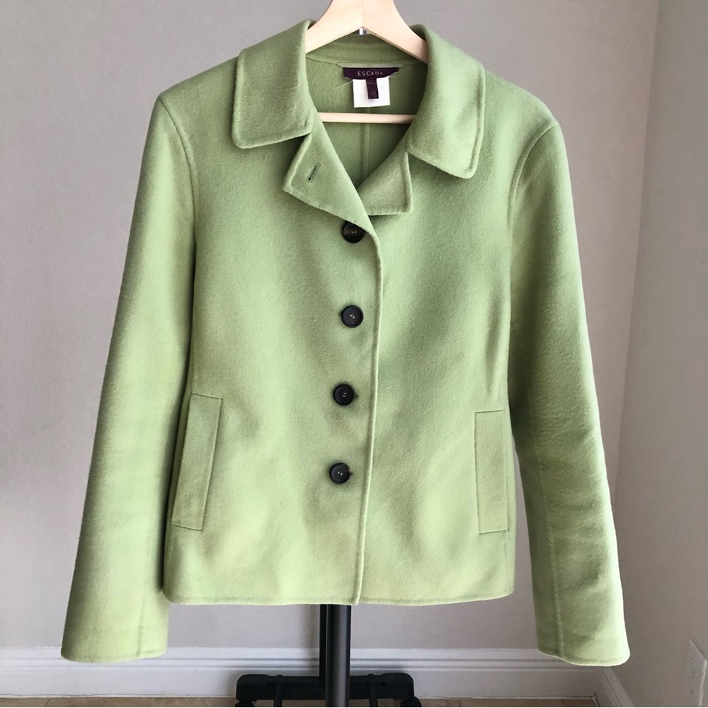Escada Light Green Blazer